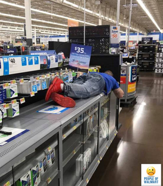 Прогулка по гипермаркету Walmart