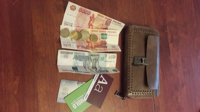 Записка в кошельке