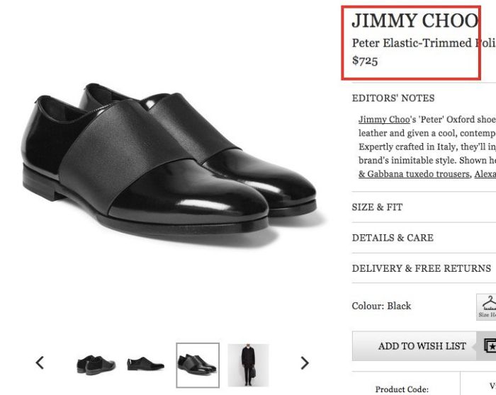 Пользователи сети обсудили туфли Jimmy Choo Дмитрия Медведева