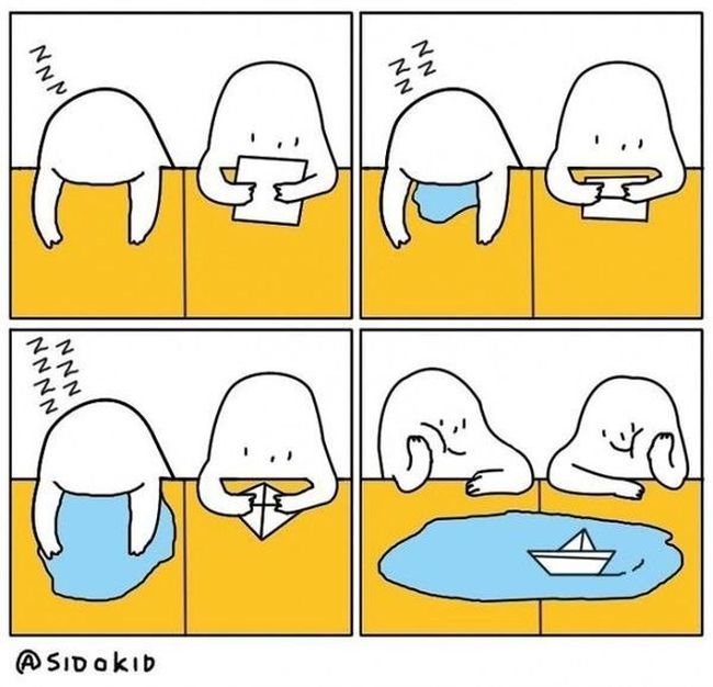 Смешные комиксы