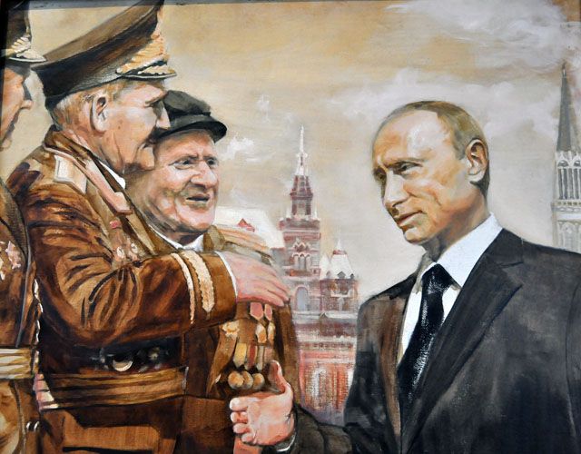 Выставка про Ельцина и Путина