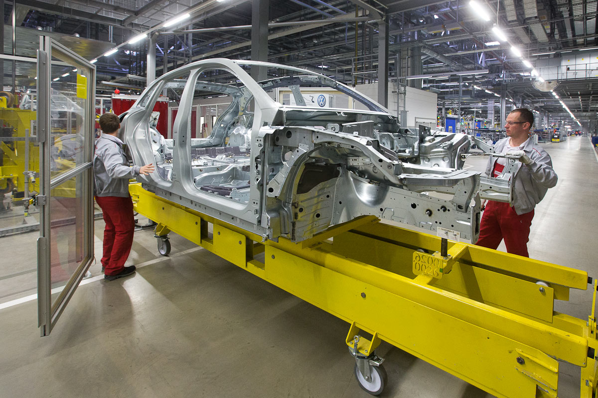 Как в Лейпциге собирают Porsche