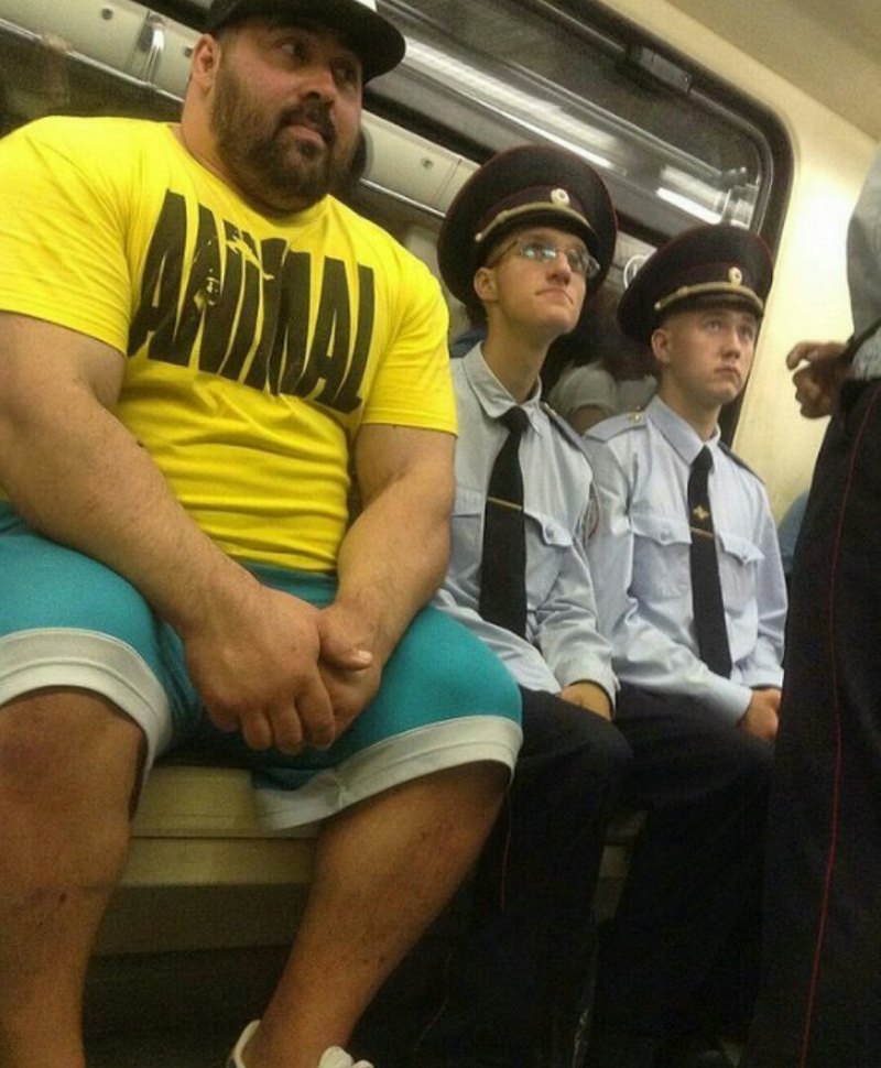 Модники из российского метрополитена