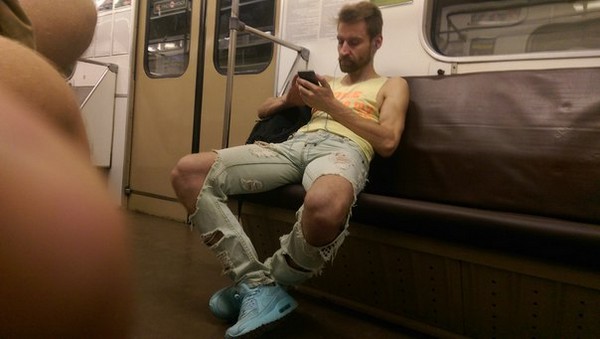 Модники из российского метрополитена
