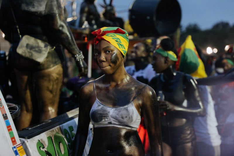 Ежегодный J'Ouvert Festival в Бруклине