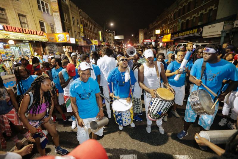 Ежегодный J'Ouvert Festival в Бруклине