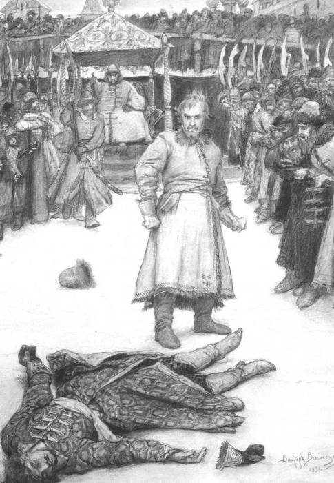 История кулачных сражений на Руси