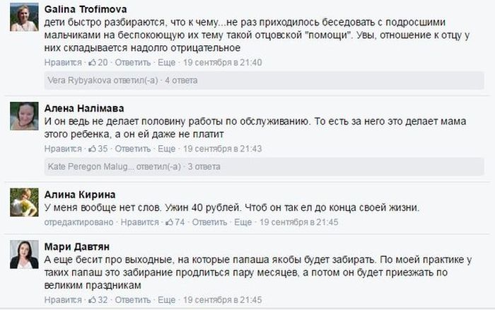 Отец подсчитал, что на содержание ребенка достаточно 3200 рублей в месяц