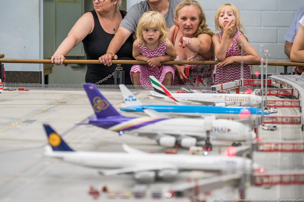 Игрушечный аэропорт Miniatur Wunderland за $4.8млн