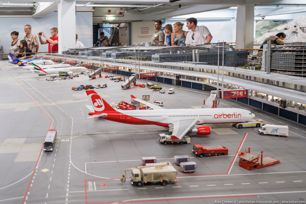 Игрушечный аэропорт Miniatur Wunderland за $4.8млн