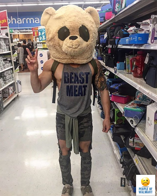 Экстравагантные покупатели Walmart