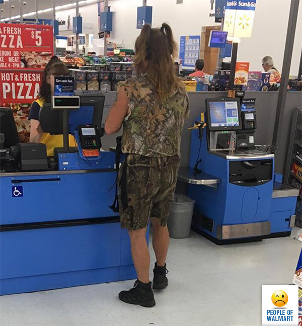 Экстравагантные покупатели Walmart