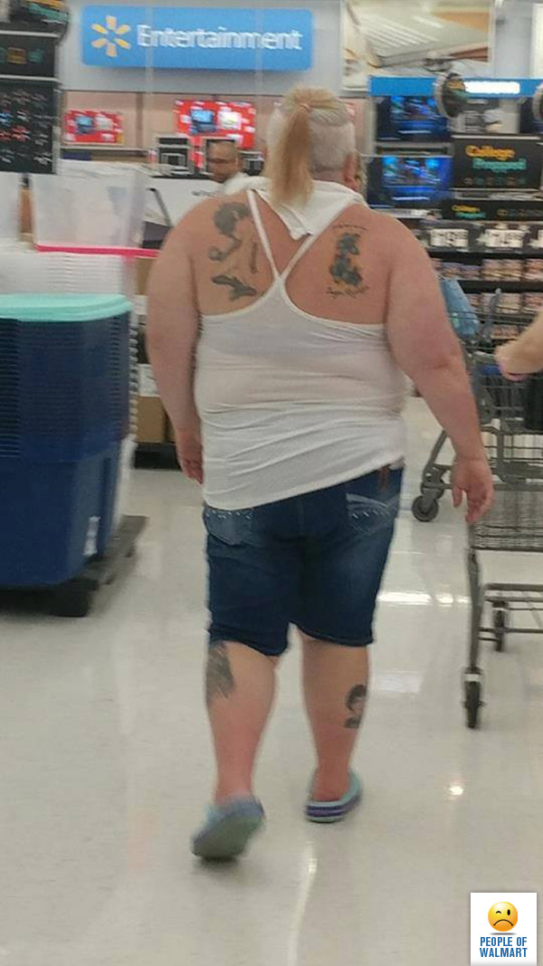Экстравагантные покупатели Walmart