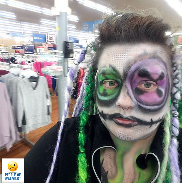 Экстравагантные покупатели Walmart