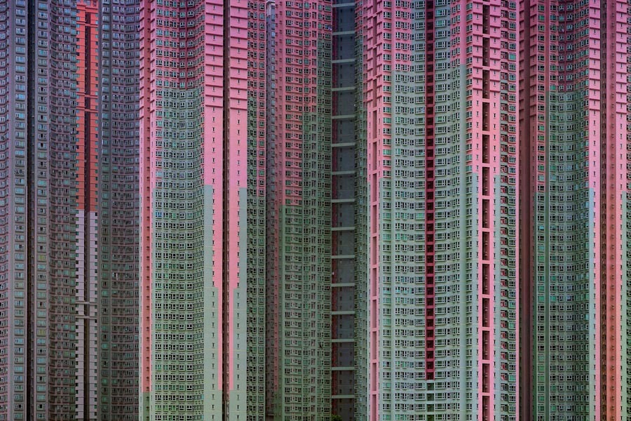 Городская жизнь в фотозарисовках Michael Wolf