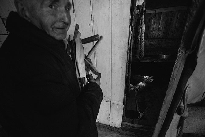 Шахтер на пенсии
