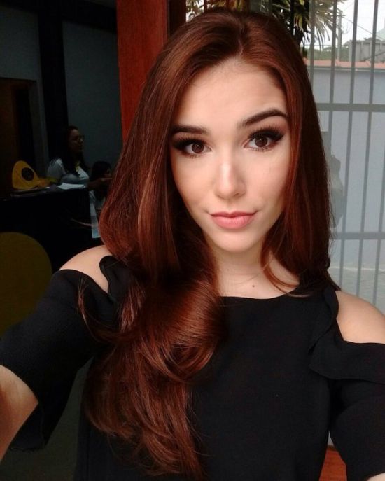 Симпатичные рыжеволосые девушки