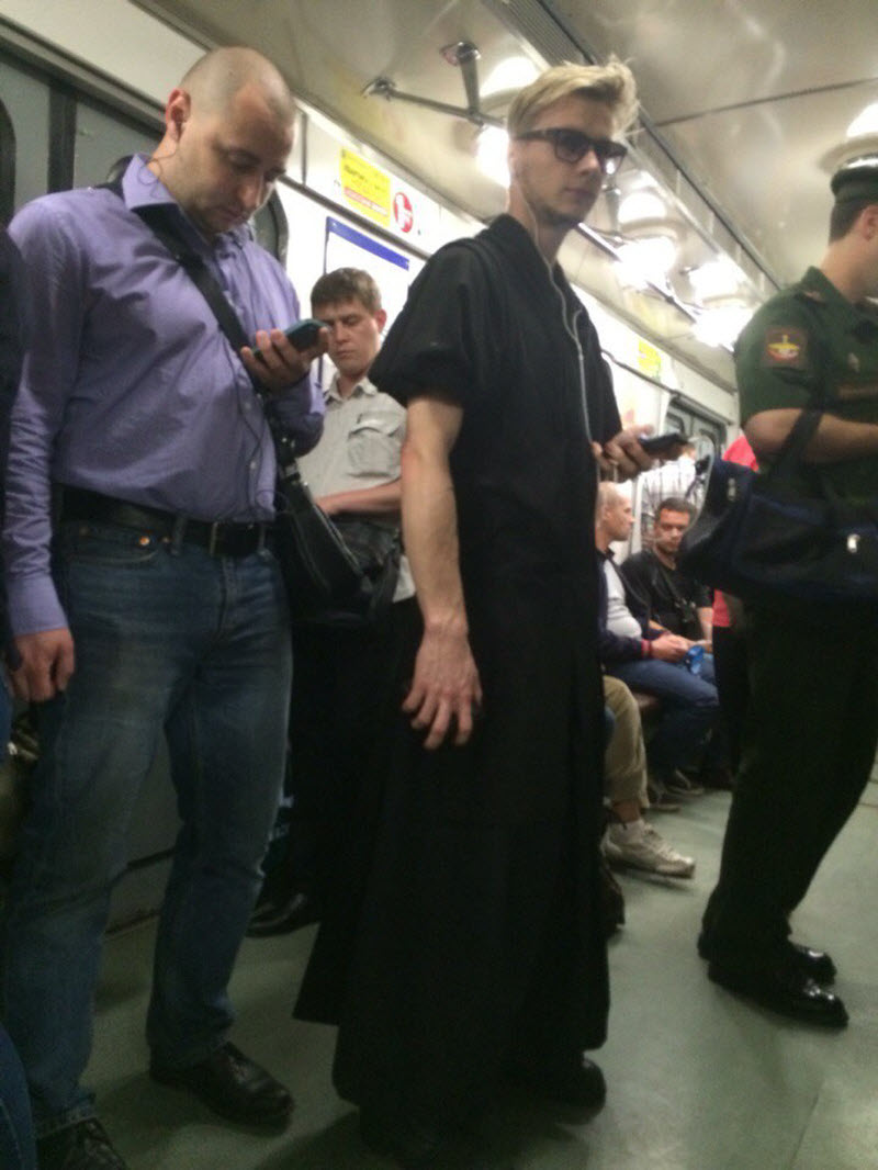 Модники из российского метрополитена