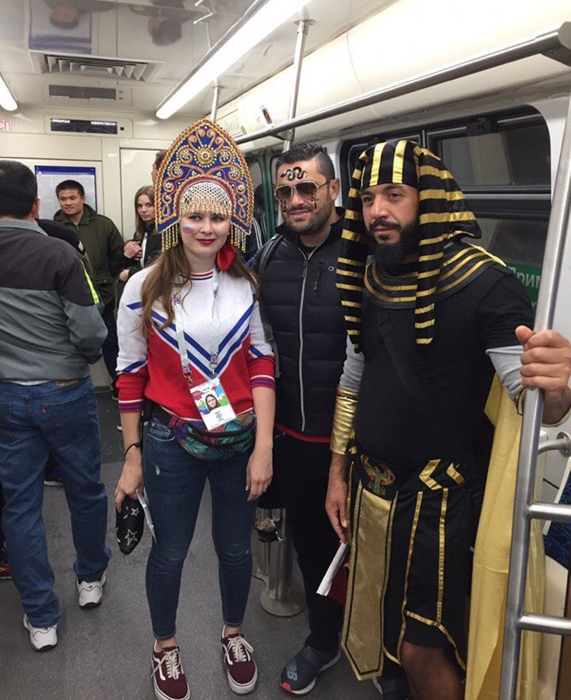 Модники из российского метрополитена