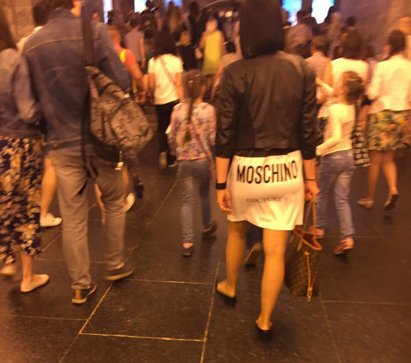 Модники из российского метрополитена