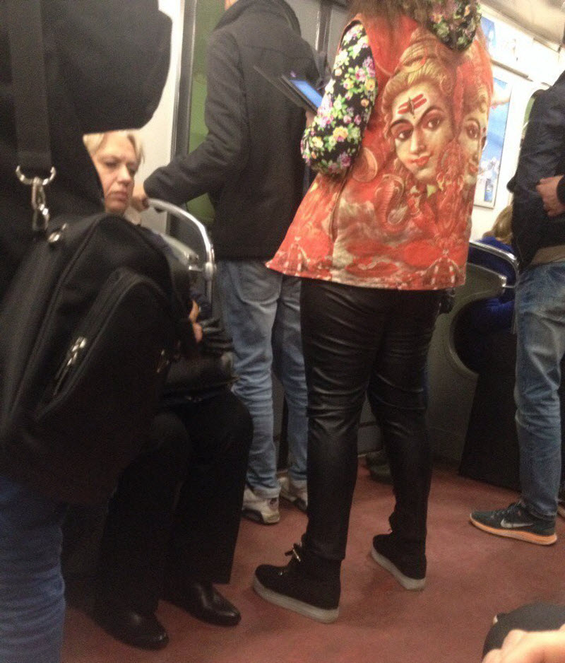 Модники из российского метрополитена