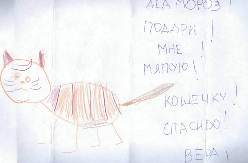 На деревню Дедушке Морозу