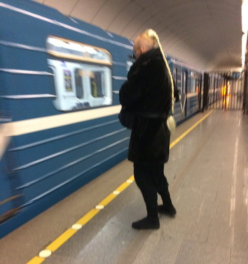 Модники из российского метрополитена