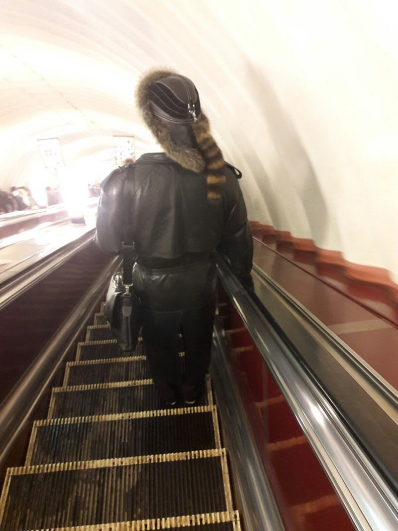 Модники из российского метрополитена