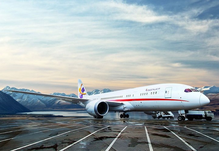 Роскошный интерьер Boeing 787-8 Dreamliner