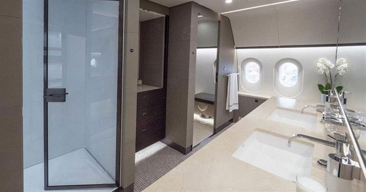 Роскошный интерьер Boeing 787-8 Dreamliner