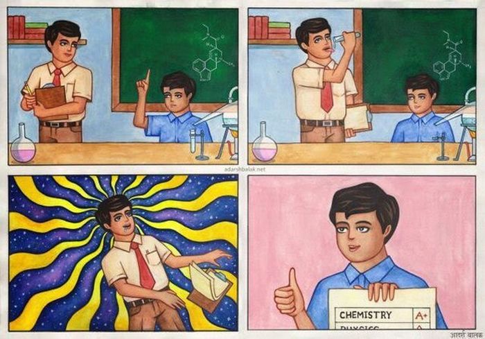 Смешные комиксы