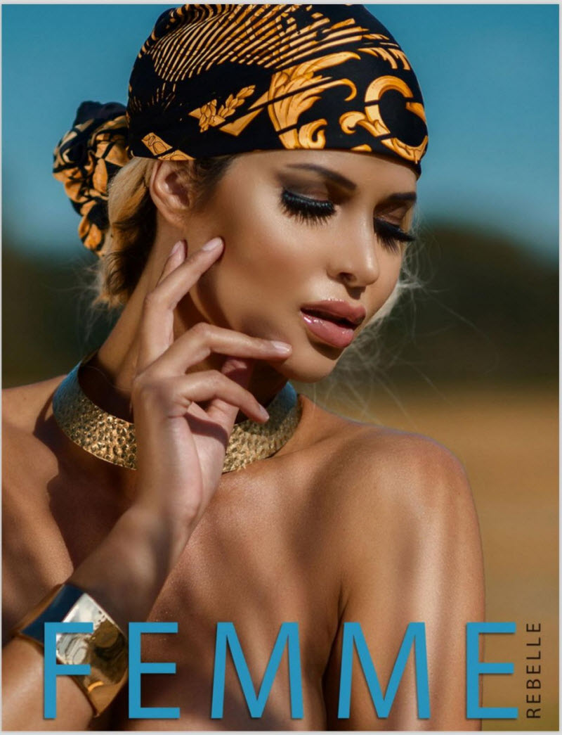 Микаэла Шефер в журнале Femme Rebelle