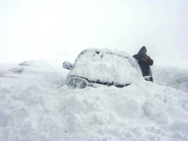 Мощные снегопады бывают не только в Москве