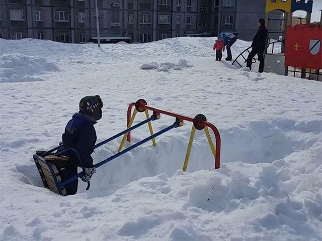 Мощные снегопады бывают не только в Москве