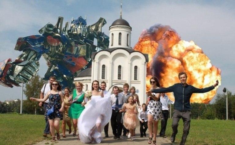 Свадьба в русском стиле