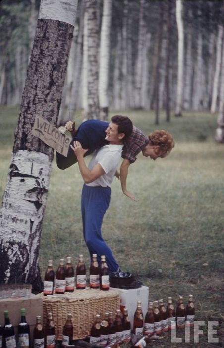 Советская молодежь на снимках американского фотографа