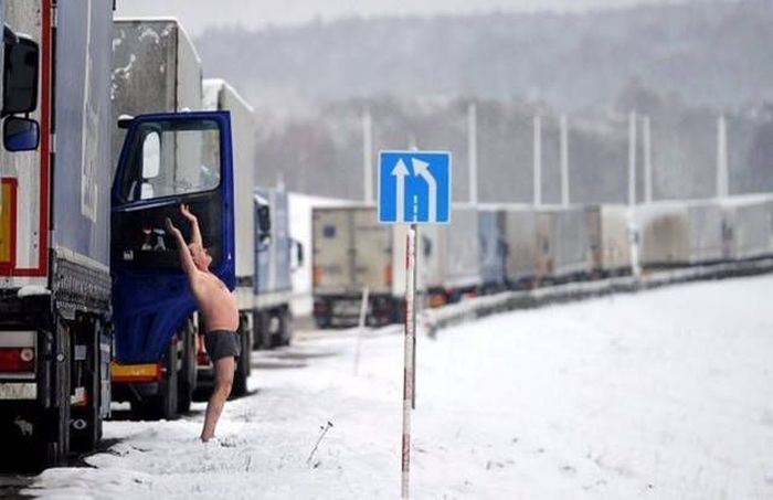 Фото, которые возможно было сделать только в России