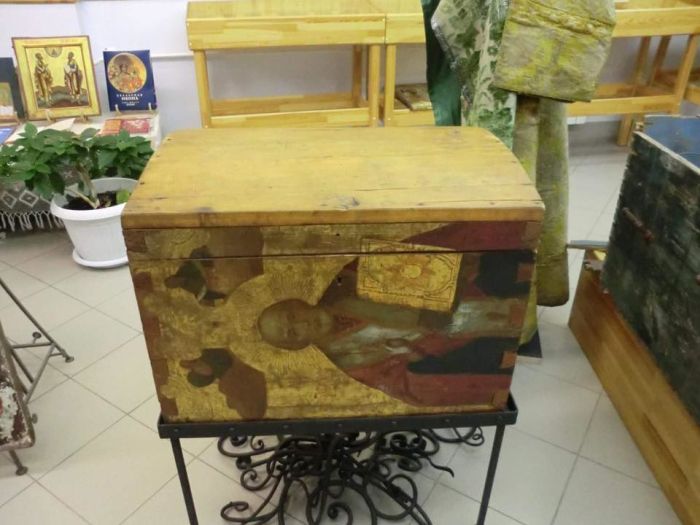 Ящики из икон в музее мэра Екатеринбурга