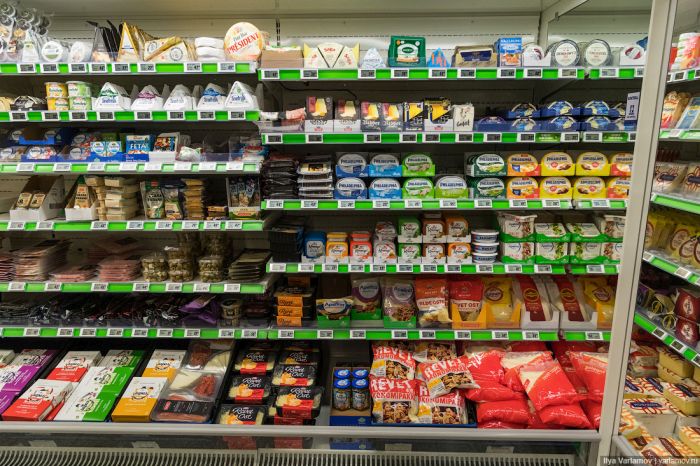 Цены на продукты питания в Норвегии