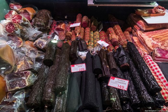 Цены на продукты питания в Норвегии