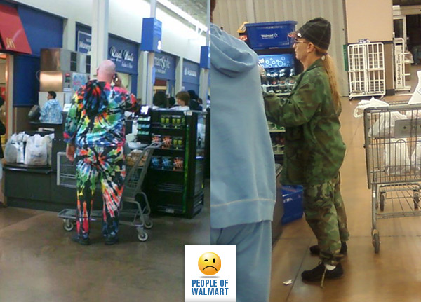 Экстравагантные покупатели Walmart