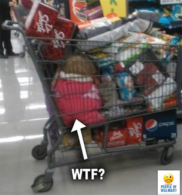 Экстравагантные покупатели Walmart