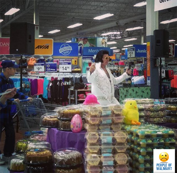 Экстравагантные покупатели Walmart