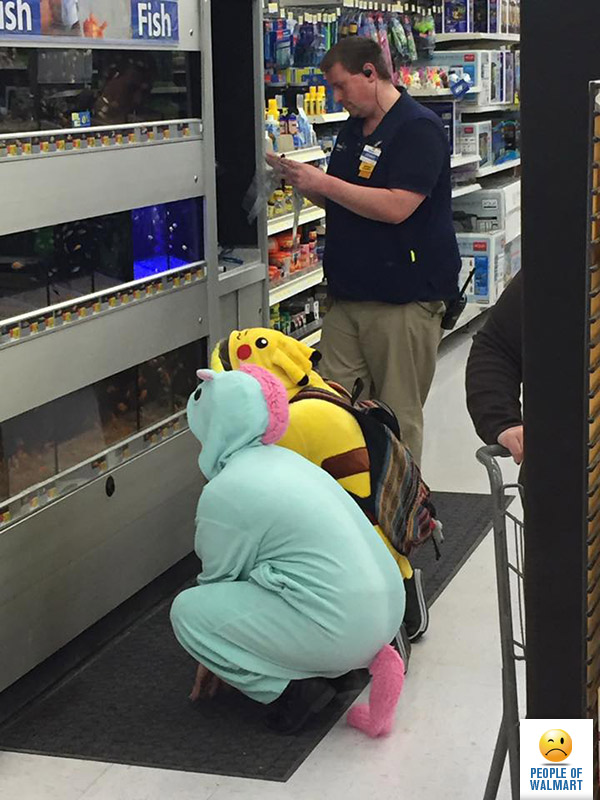 Экстравагантные покупатели Walmart