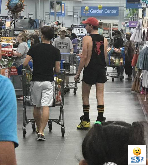 Экстравагантные покупатели Walmart