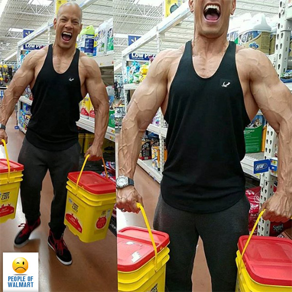Экстравагантные покупатели Walmart