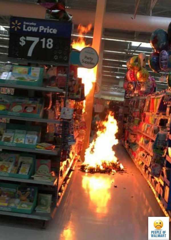 Экстравагантные покупатели Walmart