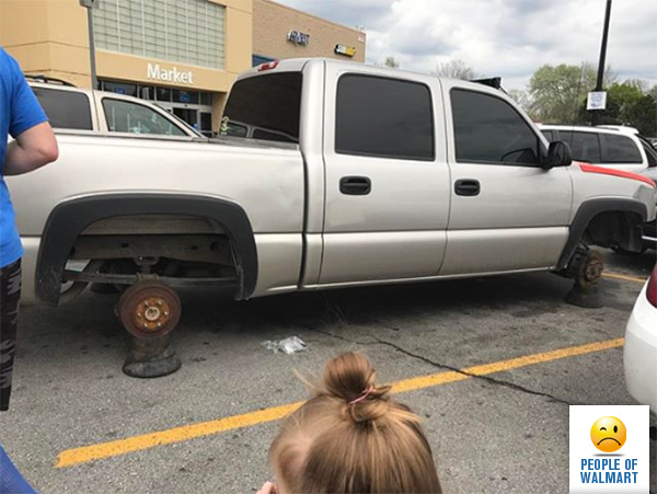 Экстравагантные покупатели Walmart