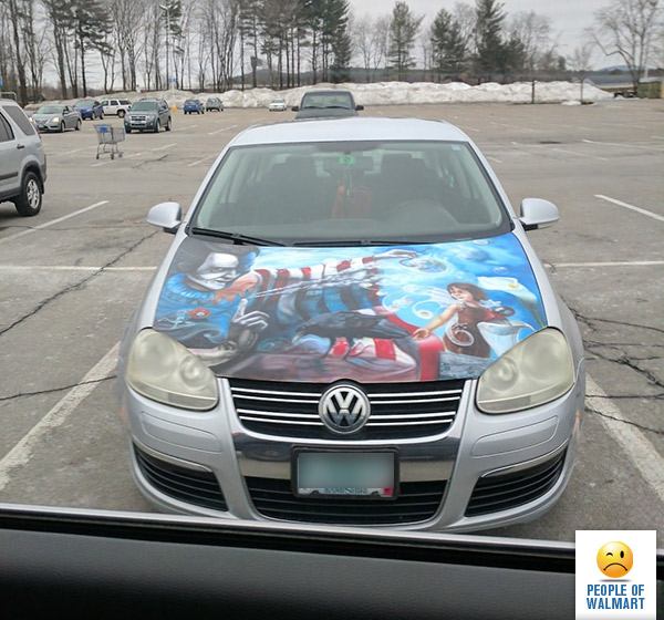 Экстравагантные покупатели Walmart