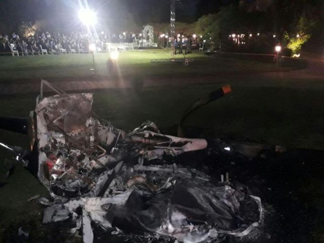 В Бразилии невеста выбралась из рухнувшего вертолета и отправилась на бракосочетание